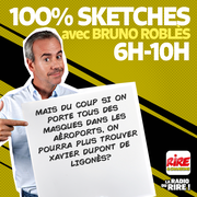 Bruno Roblès et les masques antivirus ....