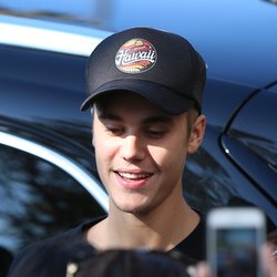 Justin Bieber avec ses fans en Australie
