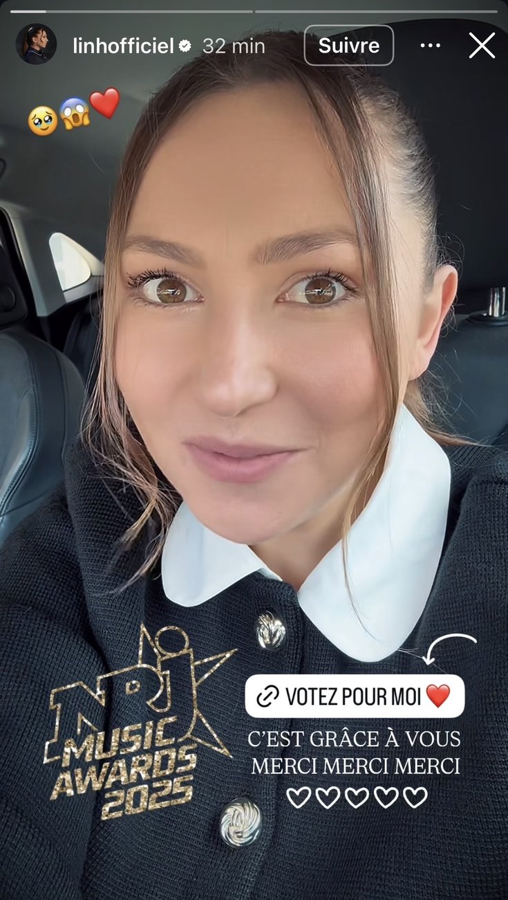 Linh réagit à sa nomination en story