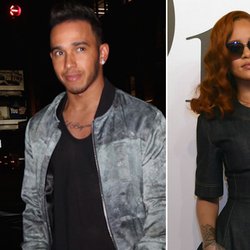 Lewis Hamilton et Rihanna