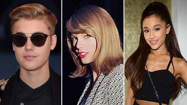 Justin, Taylor, Ariana : qui est le roi des réseaux sociaux ?