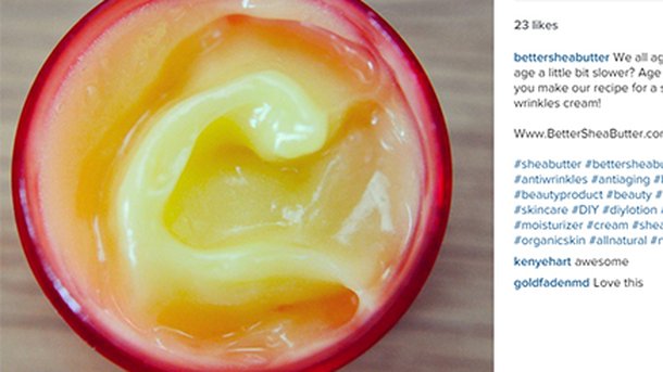 Crème hydratante et gommage pour mains à faire soi-même