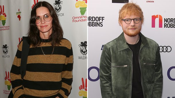 «Friends»: Courteney Cox et Ed Sheeran refont la danse de Monica et Ross