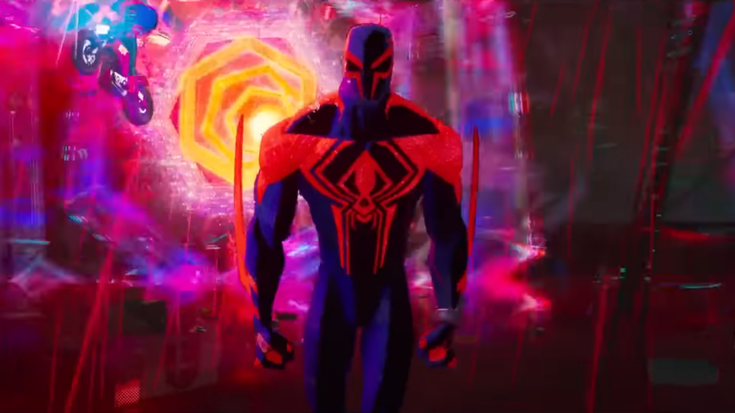 Capture d'écran de "Film Spider-Man : Across the Spider-Verse"