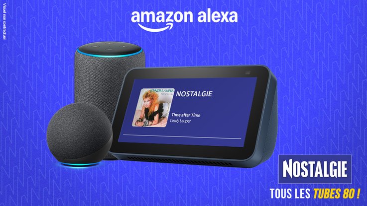 Comment écouter Nostalgie sur les enceintes connectées Amazon Alexa ?