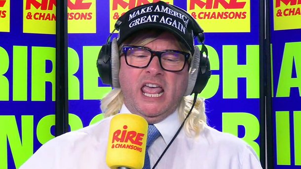 Jonathan Bigballs (alias Julien Schmidt) , conseiller spécial à la Maison Blanche, parle de la mésaventure d’Emmanuel Macron