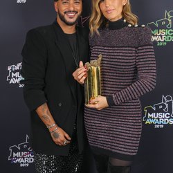 Vitaa et Slimane - Photocall - NRJ Music Awards 2019