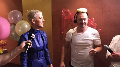 Katy Perry chez Cauet sur NRJ
