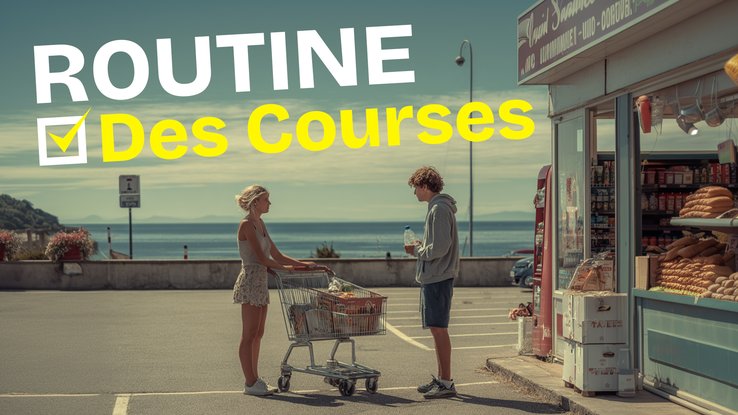 Routine pendant les courses