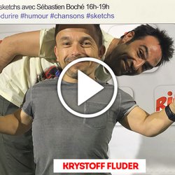Krystoff Fluder et Sébastien Boché sur Rire & Chansons - nano sarko - photo