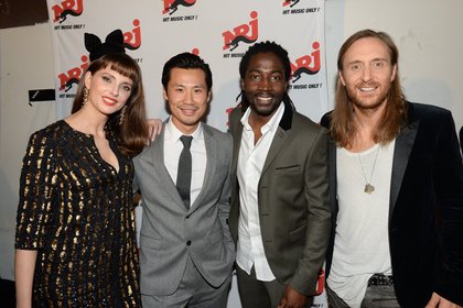 Frederique Bel, Frederic Chau, Noom Diawara et David Guetta