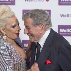 Lady Gaga et Tony Bennett rencontrent le Prince Harry