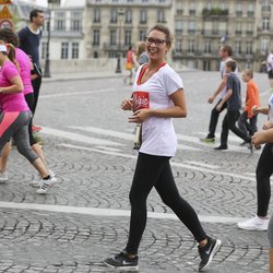 La team Fitnext/Chérie FM lors de la Parisienne