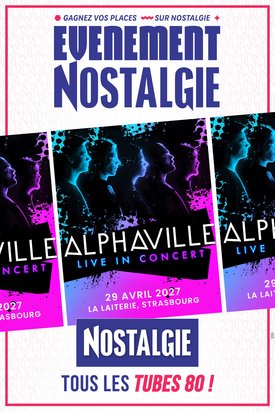 Alphaville en concert à Strasbourg !