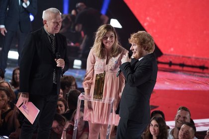Jean-Paul Gaultier, Louane et Ed Sheeran - NRJ Music Awards 2017