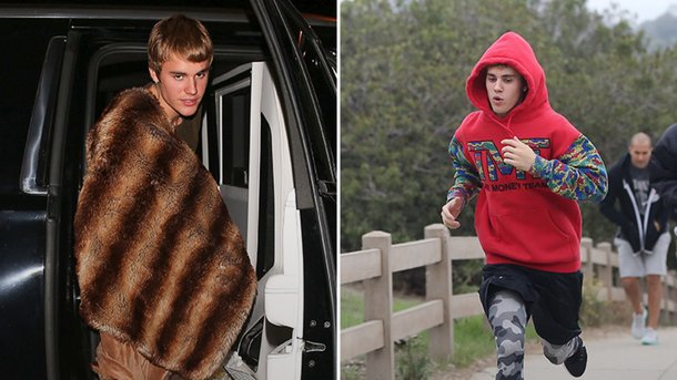 Justin Bieber : ses improbables looks du weekend!