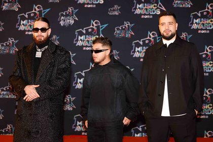 SCH, Hamza et Zeg P - Tapis Rouge des NRJ Music Awards 2022