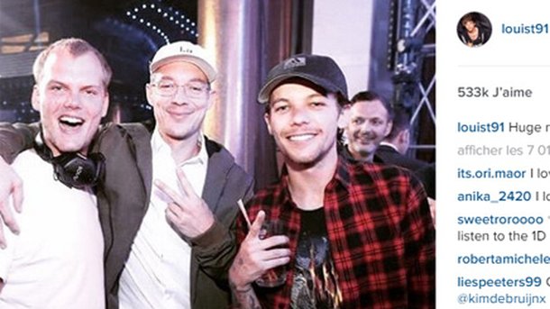 Louis Tomlinson s'éclate avec Diplo et Avicii !