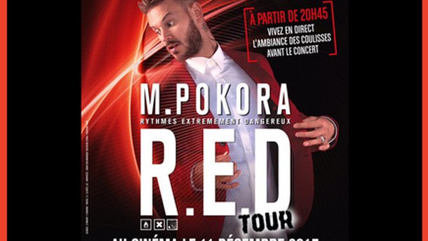 M. Pokora: son concert à l’Accor Hotels Arena retransmis en direct au cinéma!