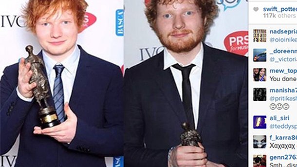 Ed Sheeran : encore récompensé!
