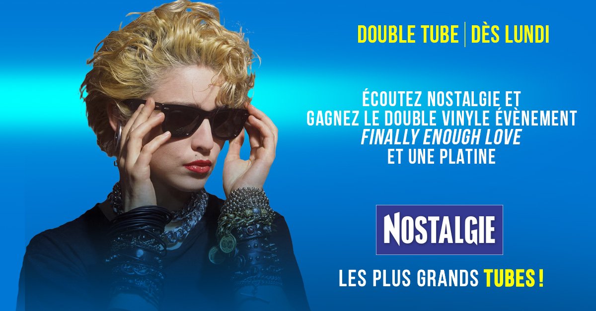 Madonna : Ecoutez nostalgie et gagnez le double vinyle évènement "Finally enough love" et une platine ! - Vimarsana News