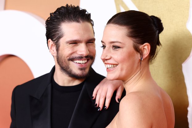 François Civil et Adèle Exarchopoulos à la cérémonie des César, 2025.