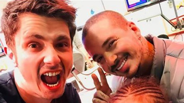 J Balvin chez Guillaume Radio révèle la sortie d'un duo avec David Guetta!