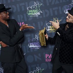 Dadju et Soolking - Photocall NRJ Music Awards Paris Edition