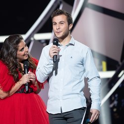 Inès Reg et Hugo Gaston - Cérémonie des NRJ Music Awards Paris Edition