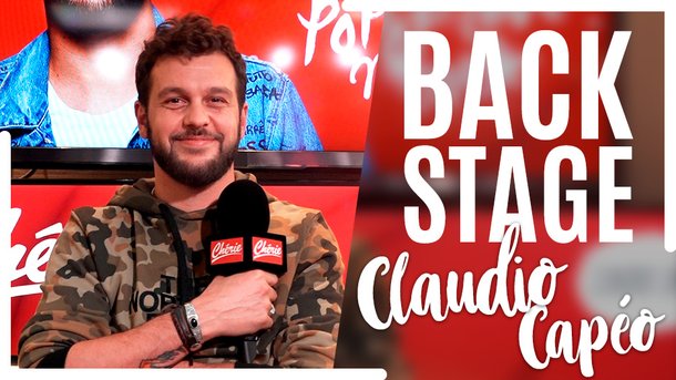 L’interview Backstage de Claudio Capéo