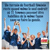 Vive le foot féminin - Les images drôles de Rire & Chansons