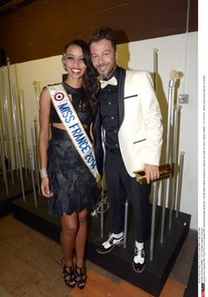 Miss France et Christophe Maé