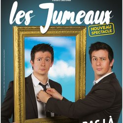 les Jumeaux Steeven et Christopher - on n'est pas là pour vendre des cravates - affiche - avec Rire & Chansons