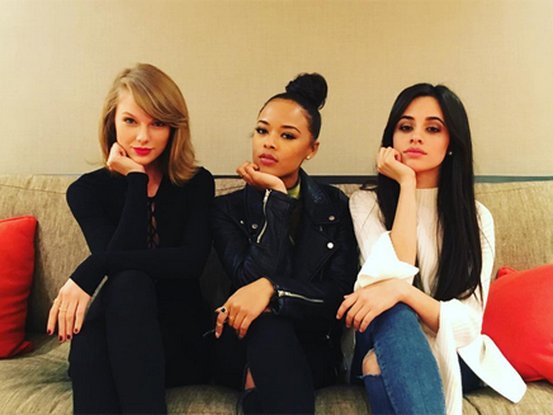 Taylor Swift, Serayah et Camila Cabello