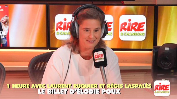 Humour vidéo - Elodie Poux face à Laurent Ruquier et Régis Laspalès