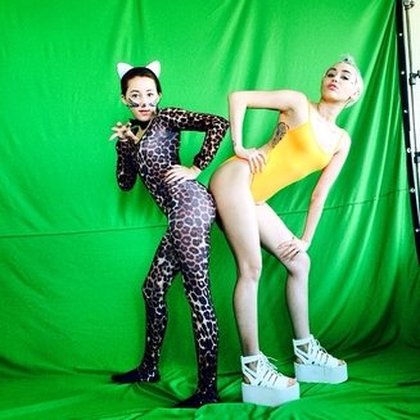 Miley Cyrus et sa soeur Noah