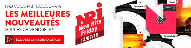 NRJ NEW HITS FRIDAY - 12 juillet 2019 - bandeau