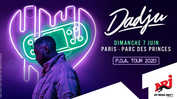 Dadju au Parc des Princes le 7 juin 2020!