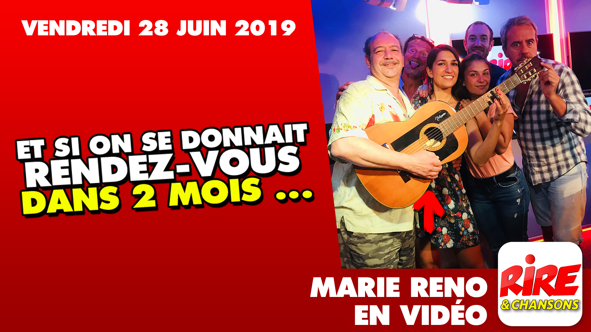 Marie Reno - Et si on se donnait rendez-vous dans 2 mois - sketch - Le ...