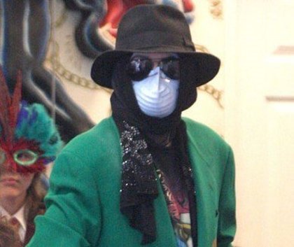 Michael Jackson masqué
