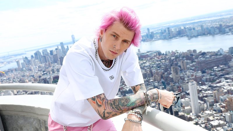 Machine Gun Kelly, Empire State Building NYC, juin 2022