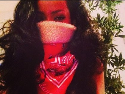 Rihanna gatée pour Noël