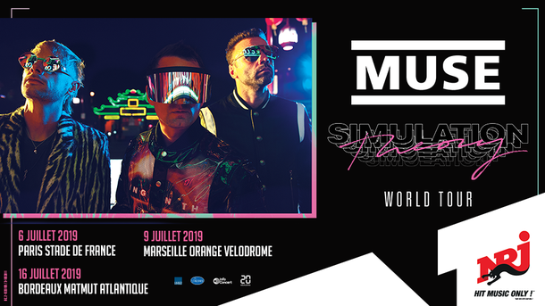 Muse en concert en France avec NRJ !