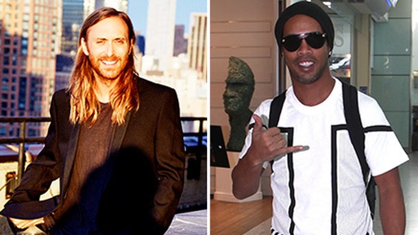 David Guetta : son étonnante collaboration avec Ronaldinho