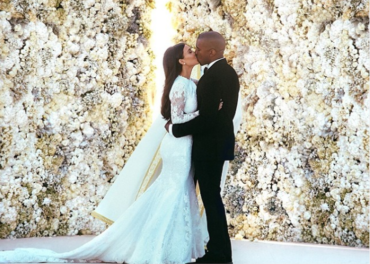 Kim Kardashian et Kanye West