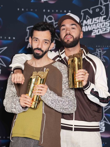 Bigflo & Oli - Photocall - NRJ MUSIC AWARDS 2023
