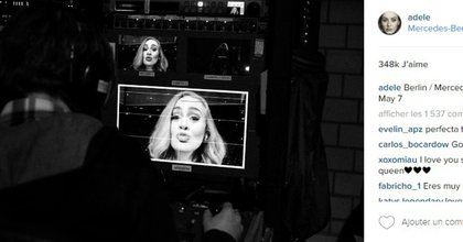 Adele dans les coulisses de sa tournée