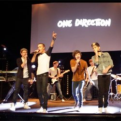 One Direction concert privé