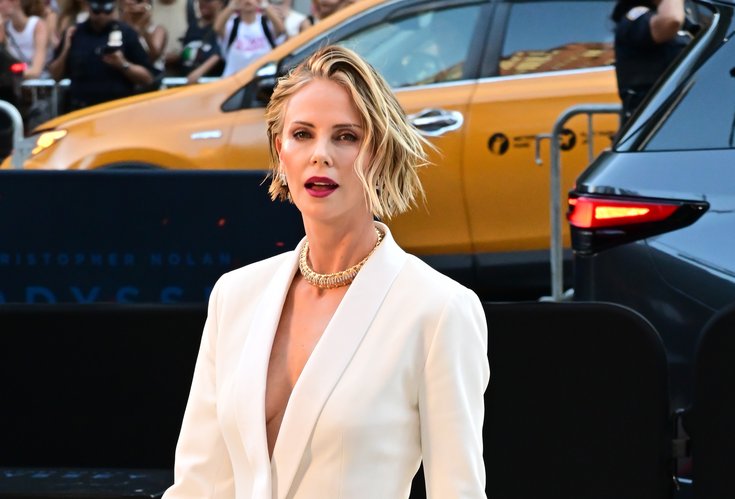 Charlize Theron à New York pour "L'Odyssée" (2026)