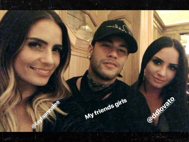 Demi Lovato et Neymar juste amis